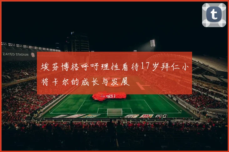 埃芬博格呼吁理性看待17岁拜仁小将卡尔的成长与发展